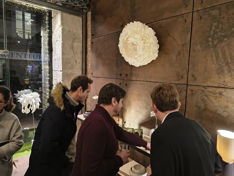 Vernissage de l'exposition Résonances Sensibles à la Galerie Morphose du 6 au 30 décembre 2025