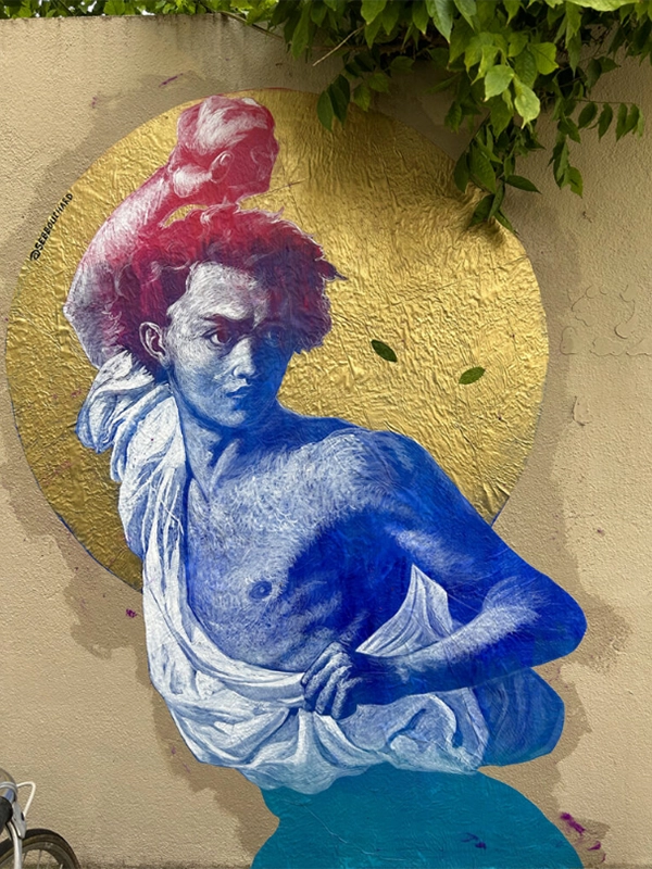 Collages et peintures de Seb Bouchard / Musées revisités (2021-2025)