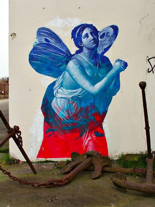 Collages et peintures de Seb Bouchard / Musées revisités (2021-2025)